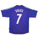2002/04 Japan Nakata #7 Home Shirt (M) Adidas