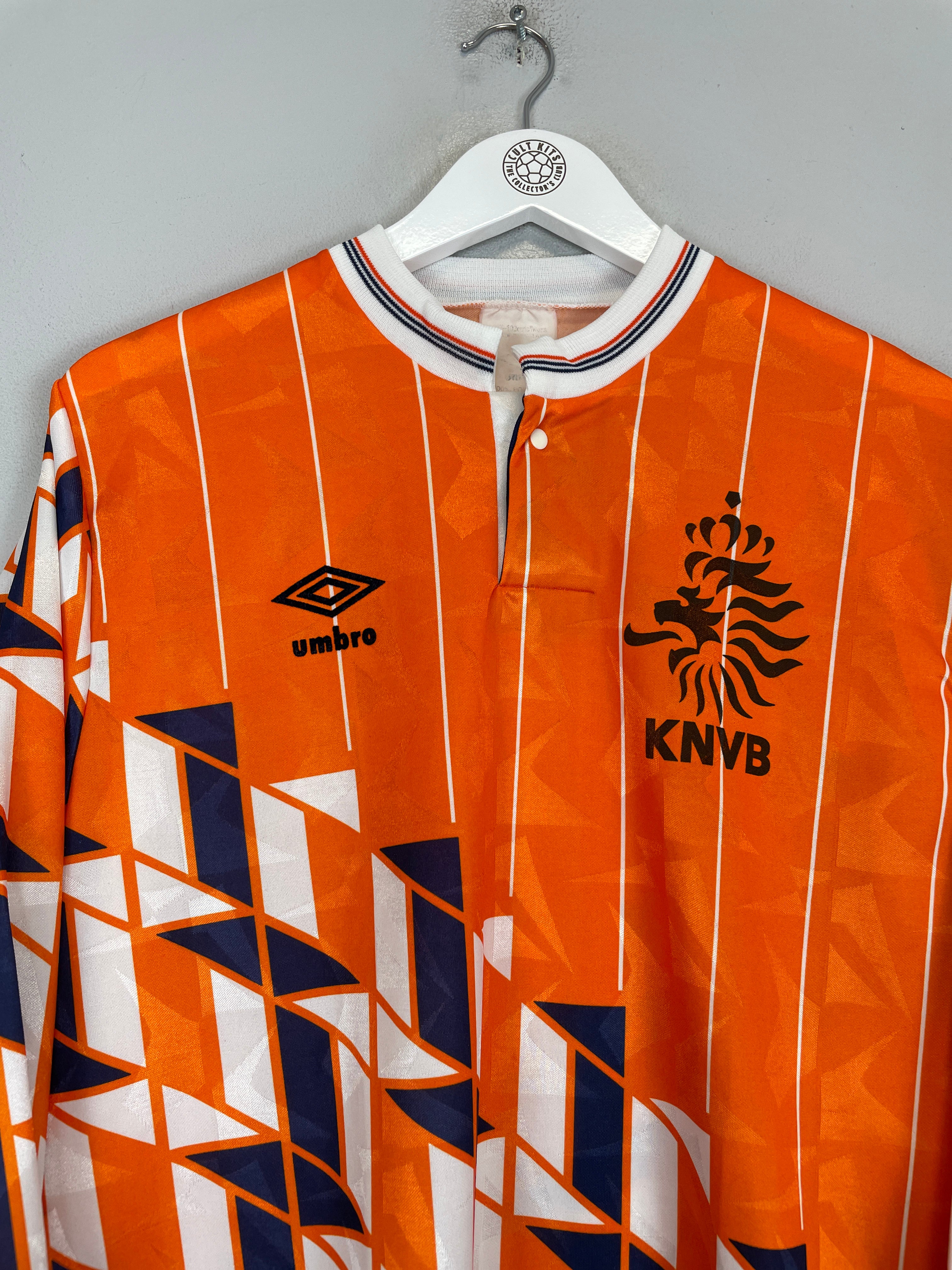 Shop NETHERLANDS TEMPLATE / PROTOTYPE (L) UMBRO, classic football shirts, vintage football shirts & retro soccer jerseys at Cult Kits