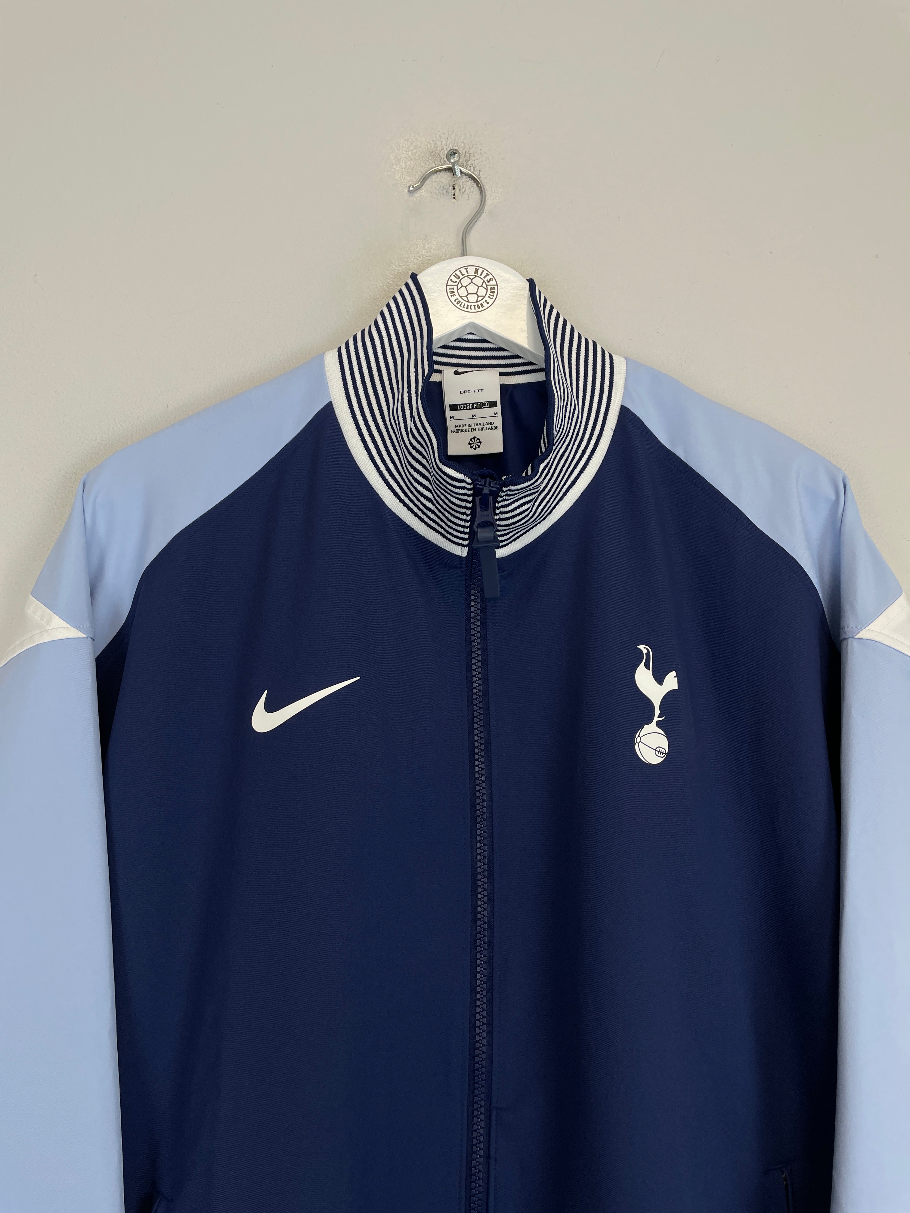 Shop 2024/25 TOTTENHAM TRACK JACKET (M) NIKE, classic football shirts, vintage football shirts & retro soccer jerseys at Cult Kits