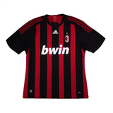2008/09 AC Milan Ronaldinho #80 Home Shirt (XL) Adidas