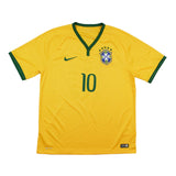 2014/15 Brazil Neymar Jr #10 Home Shirt (L) Nike
