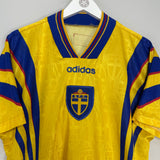 1996/98 SWEDEN HOME SHIRT (L) ADIDAS