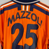 1999/00 PISTOIESE MAZZOLI #25 *MATCH ISSUE* L/S HOME SHIRT (XXL) ERREA
