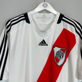 2008/10 RIVER PLATE HOME SHIRT (XL) ADIDAS