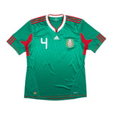 2010/11 Mexico Marquez #4 Home Shirt (L) Adidas