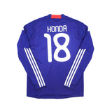 2010/11 Japan Honda #18 L/S Home Shirt (S) Adidas