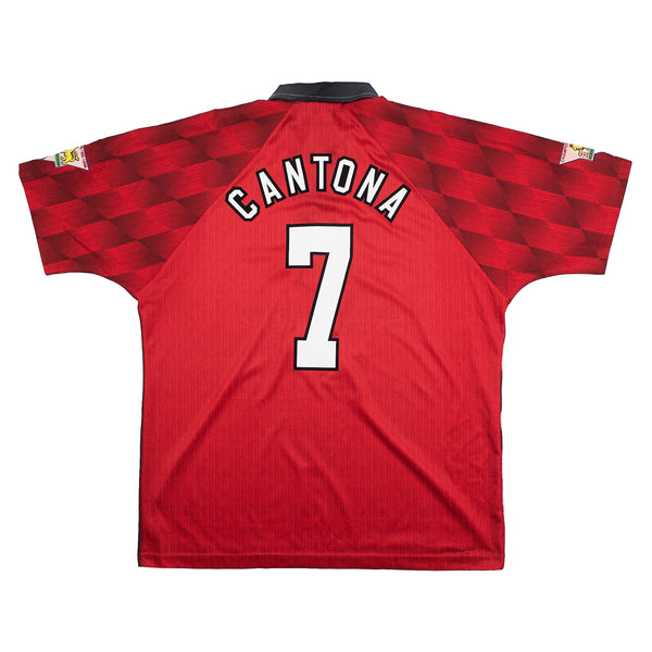1996/98 Manchester United Cantona #7 Home Shirt (XL) Umbro – Cult Kits