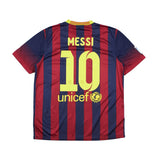 2013/14 Barcelona Messi #10 Home Shirt (M) Nike
