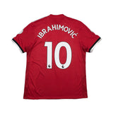 2017/18 Manchester United Ibrahimovic #10 Home Shirt (L) Adidas