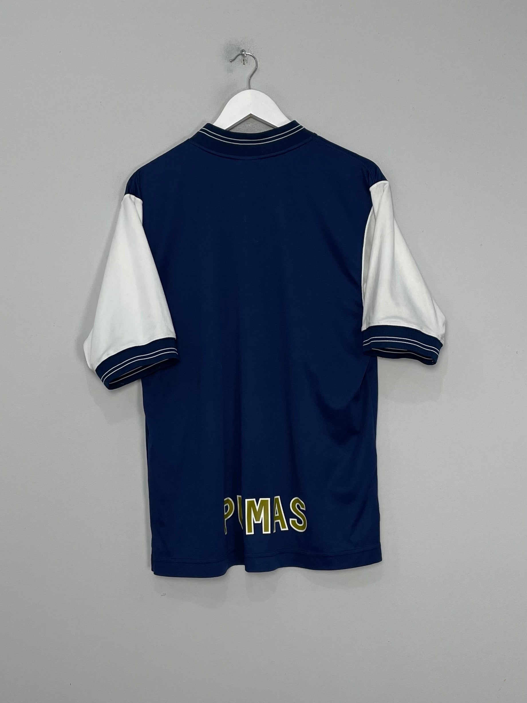 Shop 1998/99 UNAM PUMAS AWAY SHIRT (L) NIKE, classic football shirts, vintage football shirts & retro soccer jerseys at Cult Kits