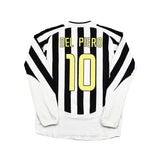 2003/04 Juventus Del Piero #10 L/S Home Shirt (L) Nike