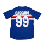 2008/09 Sampdoria Cassano #99 Home Shirt (L) Kappa