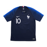 2018 France Mbappe #10 Home Shirt (M) Nike