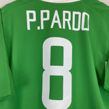 Shop 2003/04 MEXICO P.PARDO #8 HOME SHIRT (L) NIKE, classic football shirts, vintage football shirts & retro soccer jerseys at Cult Kits