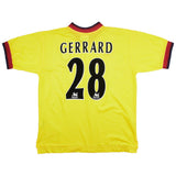 1998/99 Liverpool Gerrard #28 Third Shirt (L) Reebok