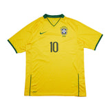 2006/07 Brazil Ronaldinho #10 Home Shirt (L) Nike