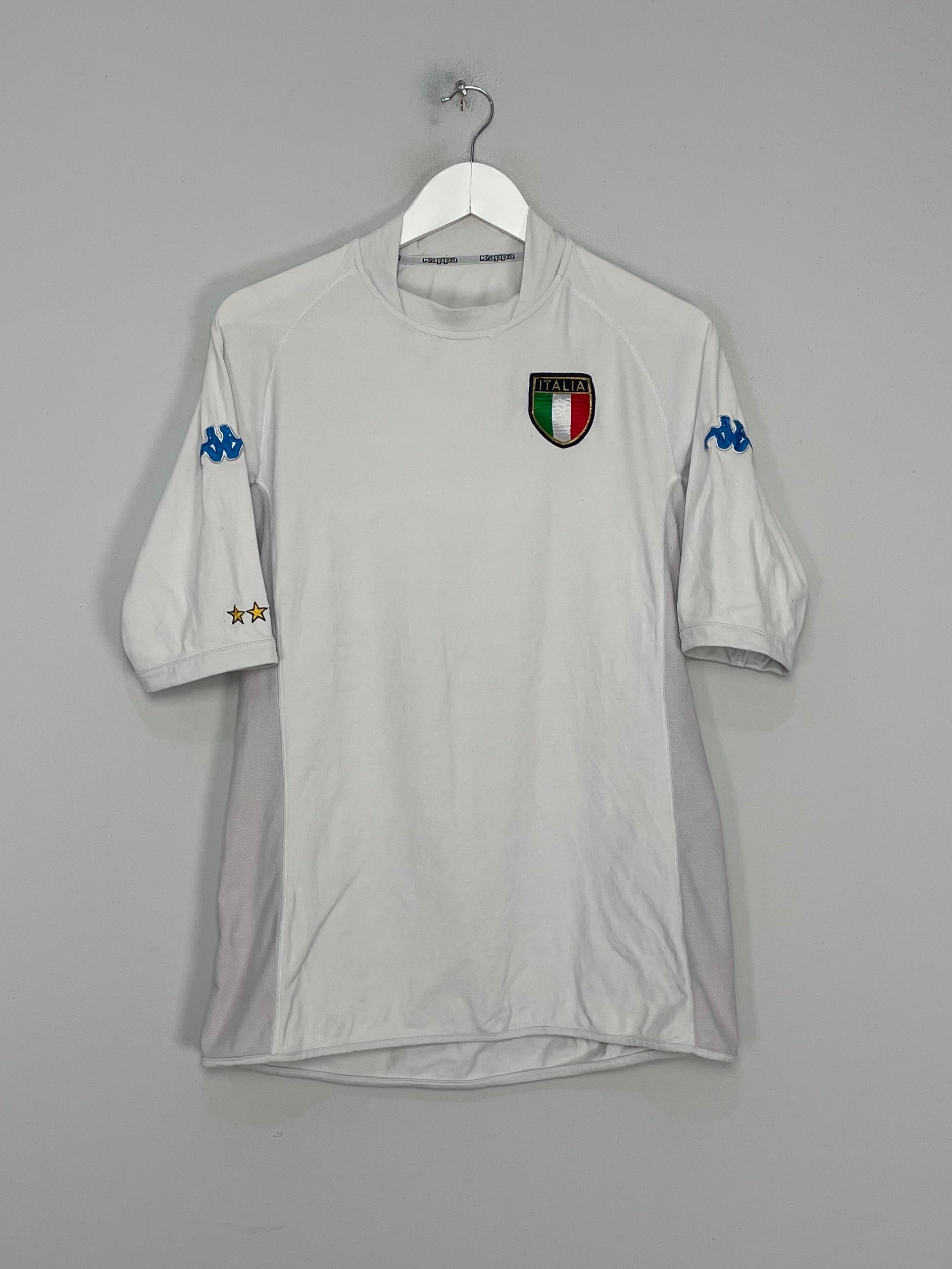 Shop 2000/01 ITALY AWAY SHIRT (XL) KAPPA, classic football shirts, vintage football shirts & retro soccer jerseys at Cult Kits