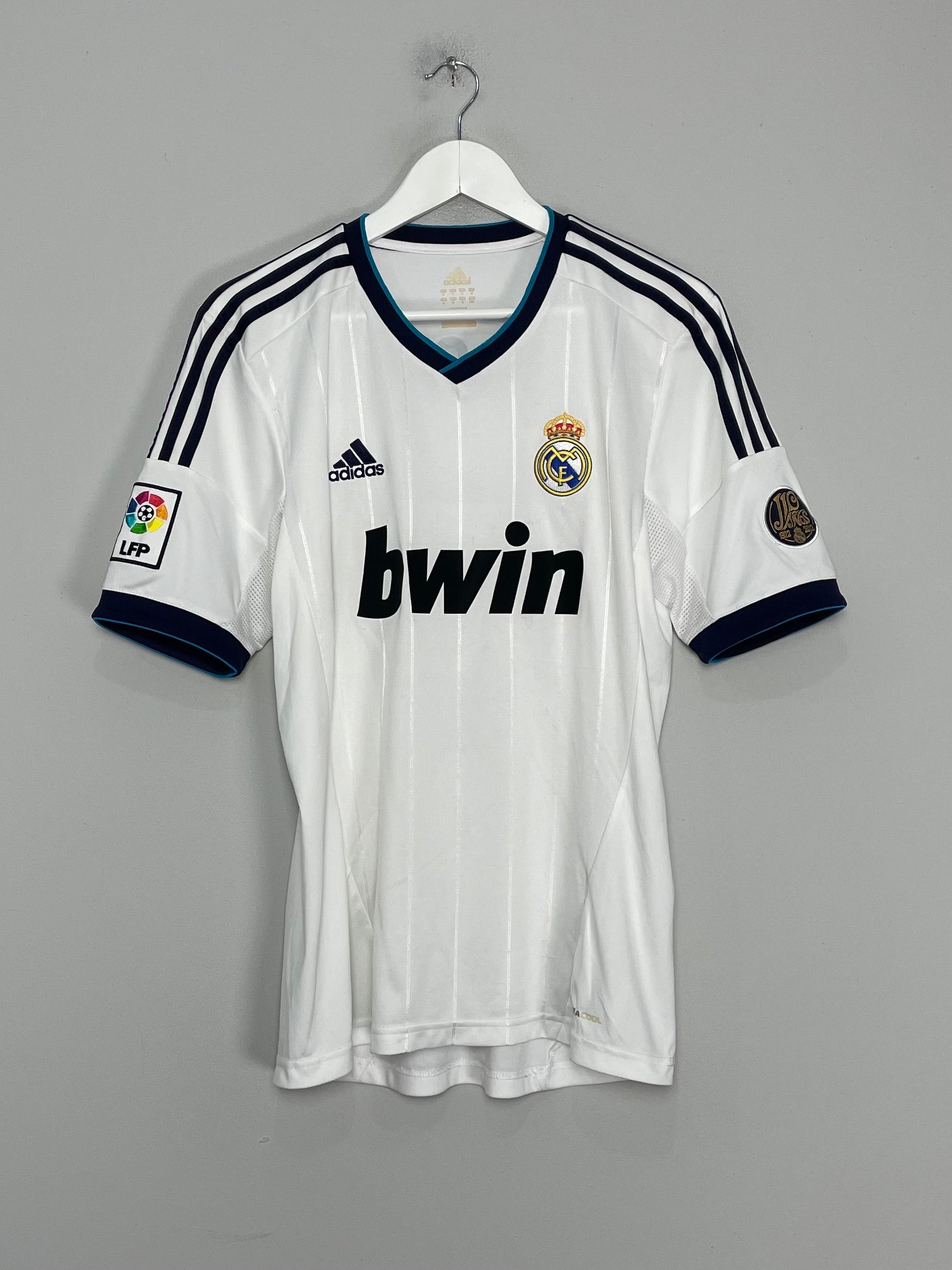 Shop 2012/13 REAL MADRID RONALDO #7 HOME SHIRT (M) ADIDAS, classic football shirts, vintage football shirts & retro soccer jerseys at Cult Kits