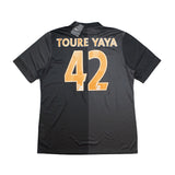2013/14 Manchester City Toure Yaya #42 *Player Issue* *BNWT* Away Shirt (XXL) Nike