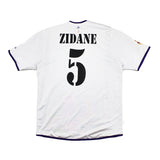 2002/03 Real Madrid Ronaldo #11/ Zidane #5 Centenary Third Shirt (L) Adidas