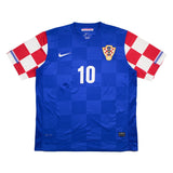 2010 Croatia Modric #10 Away Shirt (L) Nike