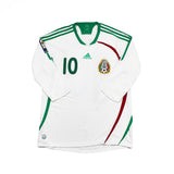 2008/09 Mexico Blanco #10 Away Shirt (L) Adidas