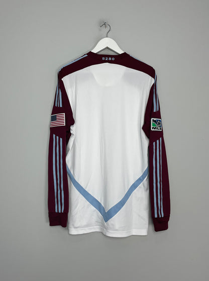 2013/14 COLORADO RAPIDS *PLAYER ISSUE* L/S AWAY SHIRT (XL) ADIDAS