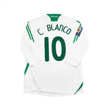 2008/09 Mexico Blanco #10 Away Shirt (L) Adidas
