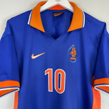 Shop 1997/98 NETHERLANDS SEEDORF #10 AWAY SHIRT (XL) NIKE, classic football shirts, vintage football shirts & retro soccer jerseys at Cult Kits