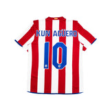 2008/09 Atletico Madrid Aguero #10 Home Shirt (M) Nike