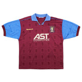1995/97 Aston Villa Yorke #18 Home Shirt (XL) Reebok