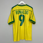 Image of the Brazil Ronaldo shirt from the 1998/00 season