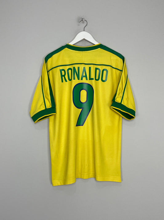 Image of the Brazil Ronaldo shirt from the 1998/00 season