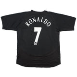 2003/05 Manchester United Ronaldo #7 Away Shirt (XL) Nike