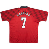 1996/98 Manchester United Cantona #7 Home Shirt (XXL) Umbro