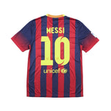 2013/14 Barcelona Messi #10 Home Shirt (S) Nike