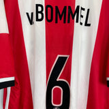1998/00 PSV V.BOMMEL #6 HOME SHIRT (XXL) NIKE