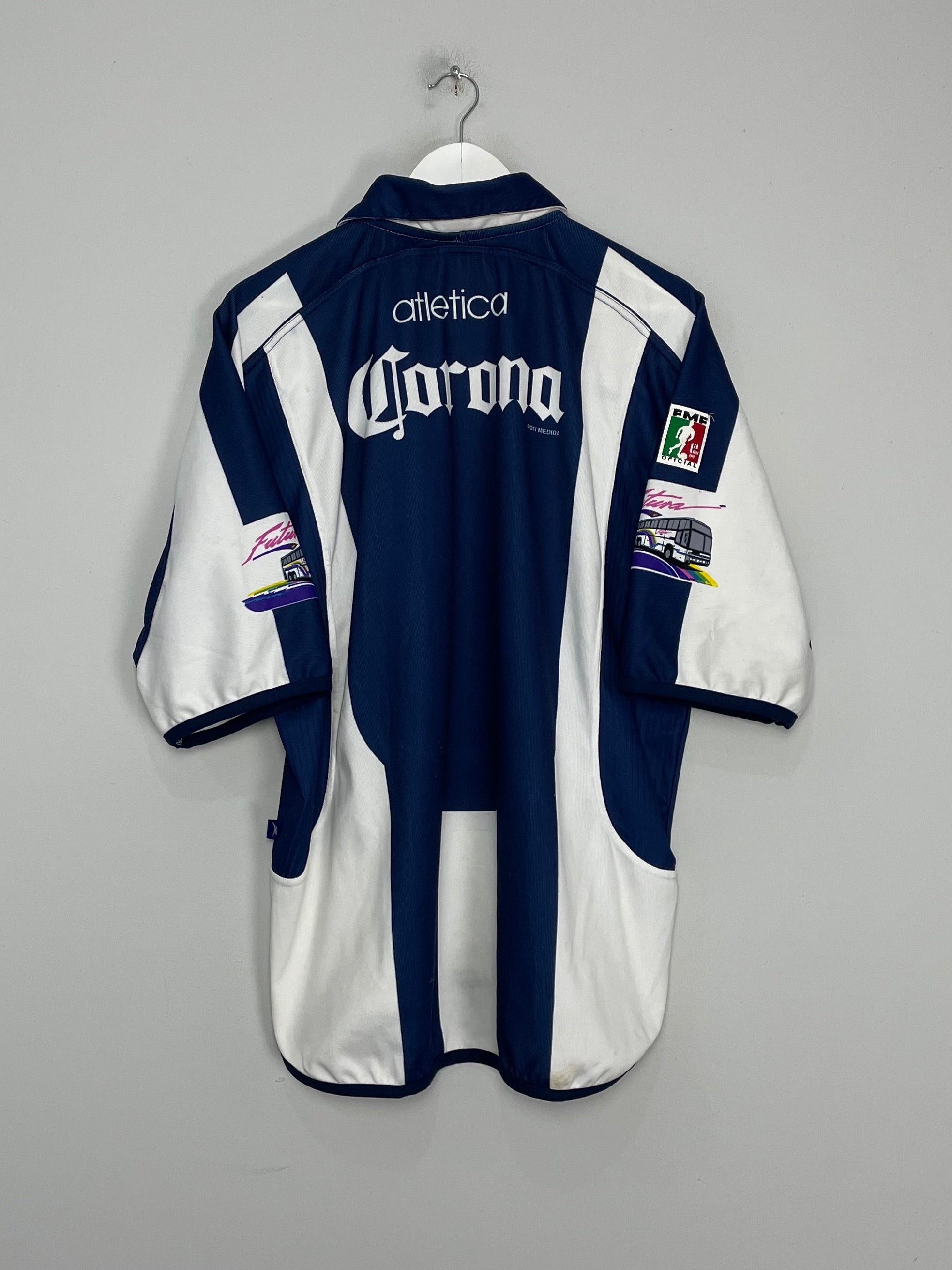 Shop 2000/01 PACHUCA HOME SHIRT (XL) ATLETICA, classic football shirts, vintage football shirts & retro soccer jerseys at Cult Kits