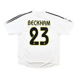 2003/04 Real Madrid Beckham #23 Home Shirt (L) Adidas