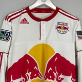Shop 2010/11 NEW YORK RED BULLS HENRY #14 *PLAYER ISSUE* L/S HOME SHIRT (L) ADIDAS, classic football shirts, vintage football shirts & retro soccer jerseys at Cult Kits