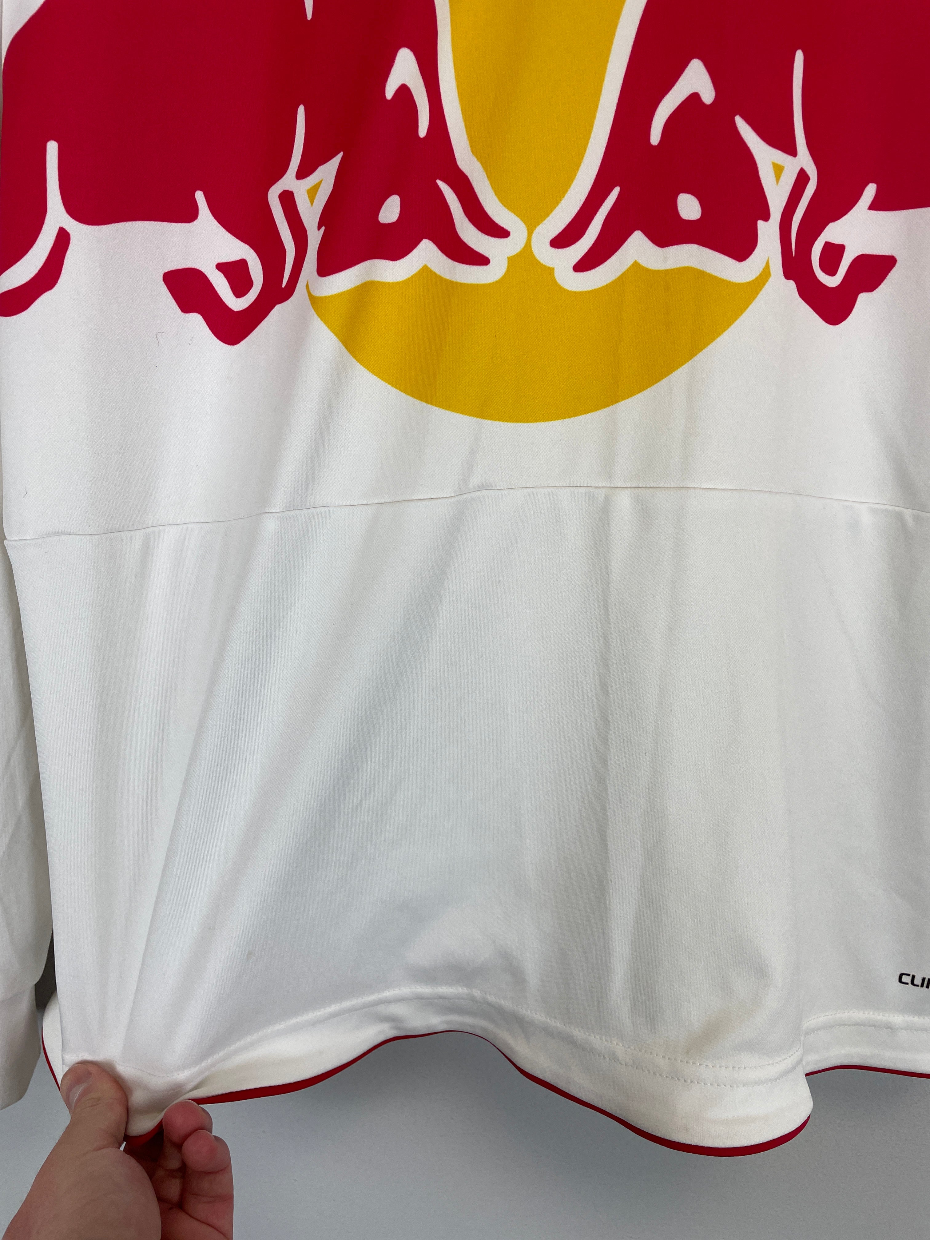 Shop 2010/11 NEW YORK RED BULLS HENRY #14 *PLAYER ISSUE* L/S HOME SHIRT (L) ADIDAS, classic football shirts, vintage football shirts & retro soccer jerseys at Cult Kits