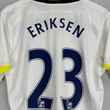 2014/15 TOTTENHAM ERIKSEN #23 HOME SHIRT (M) UNDER ARMOUR