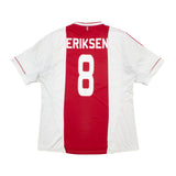 2012/13 Ajax Eriksen #8 Home Shirt (XL) Adidas