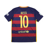 2015/16 Barcelona Messi #10 Home Shirt (M) Nike