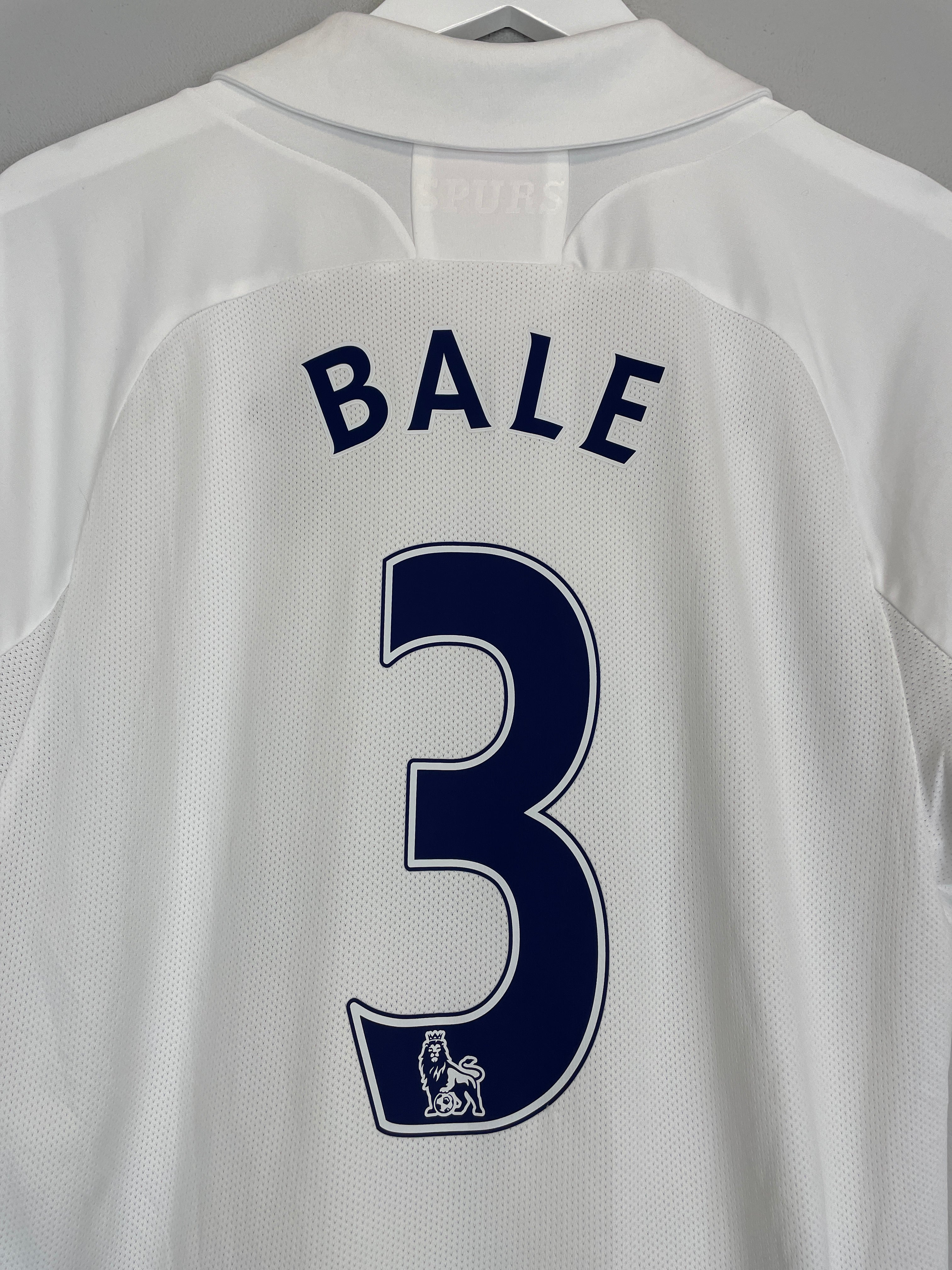 Shop 2011/12 TOTTENHAM BALE #3 HOME SHIRT (M) PUMA, classic football shirts, vintage football shirts & retro soccer jerseys at Cult Kits