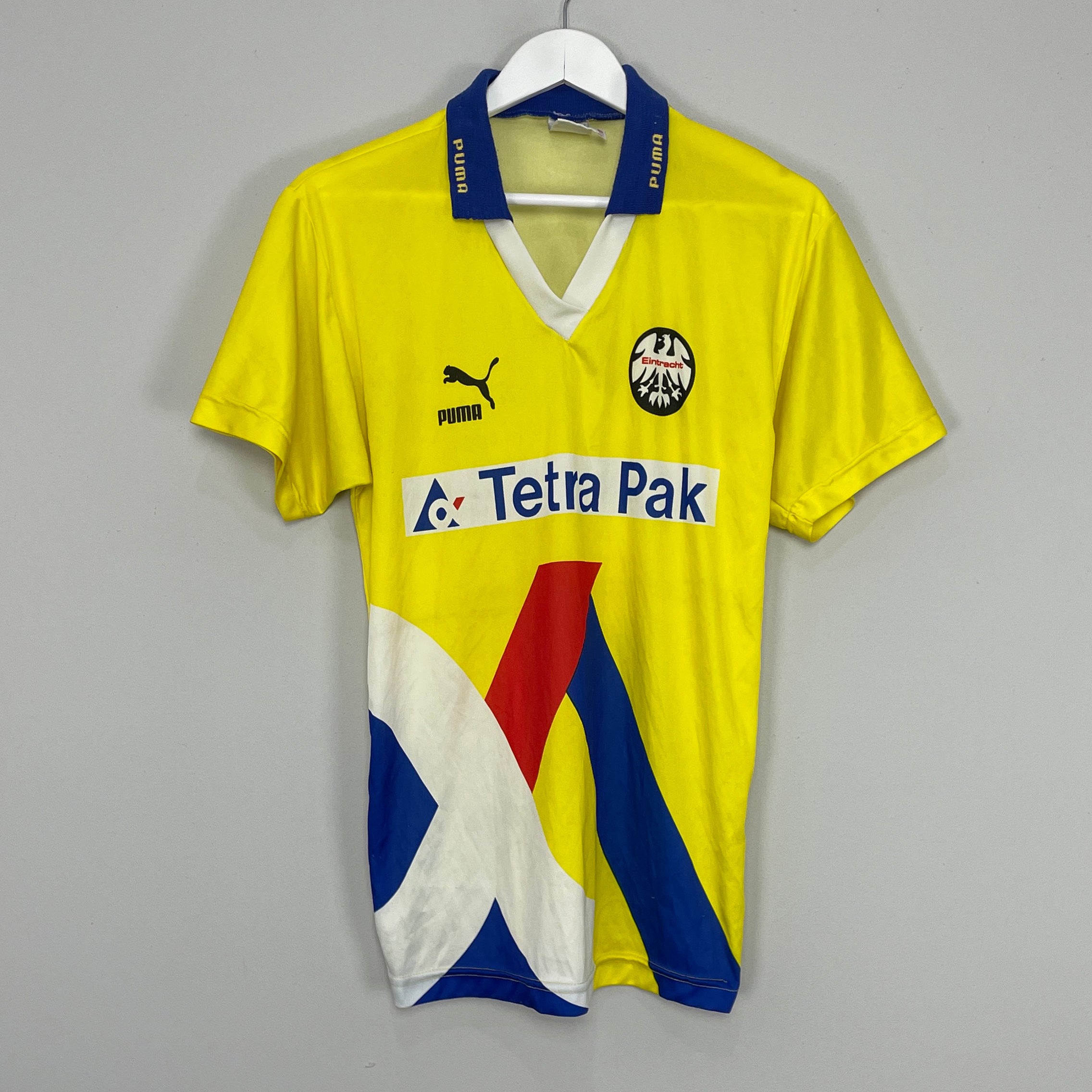 Shop 1993/96 EINTRACHT FRANKFURT AWAY SHIRT (M/L) PUMA, classic football shirts, vintage football shirts & retro soccer jerseys at Cult Kits