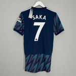 Shop 2021/22 ARSENAL SAKA #7 *BNWT* PLAYER ISSUE THIRD SHIRT (S) ADIDAS, classic football shirts, vintage football shirts & retro soccer jerseys at Cult Kits