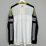 Shop 2012/14 COLOMBUS CREW *PLAYER ISSUE* L/S HOME SHIRT (XL) ADIDAS, classic football shirts, vintage football shirts & retro soccer jerseys at Cult Kits