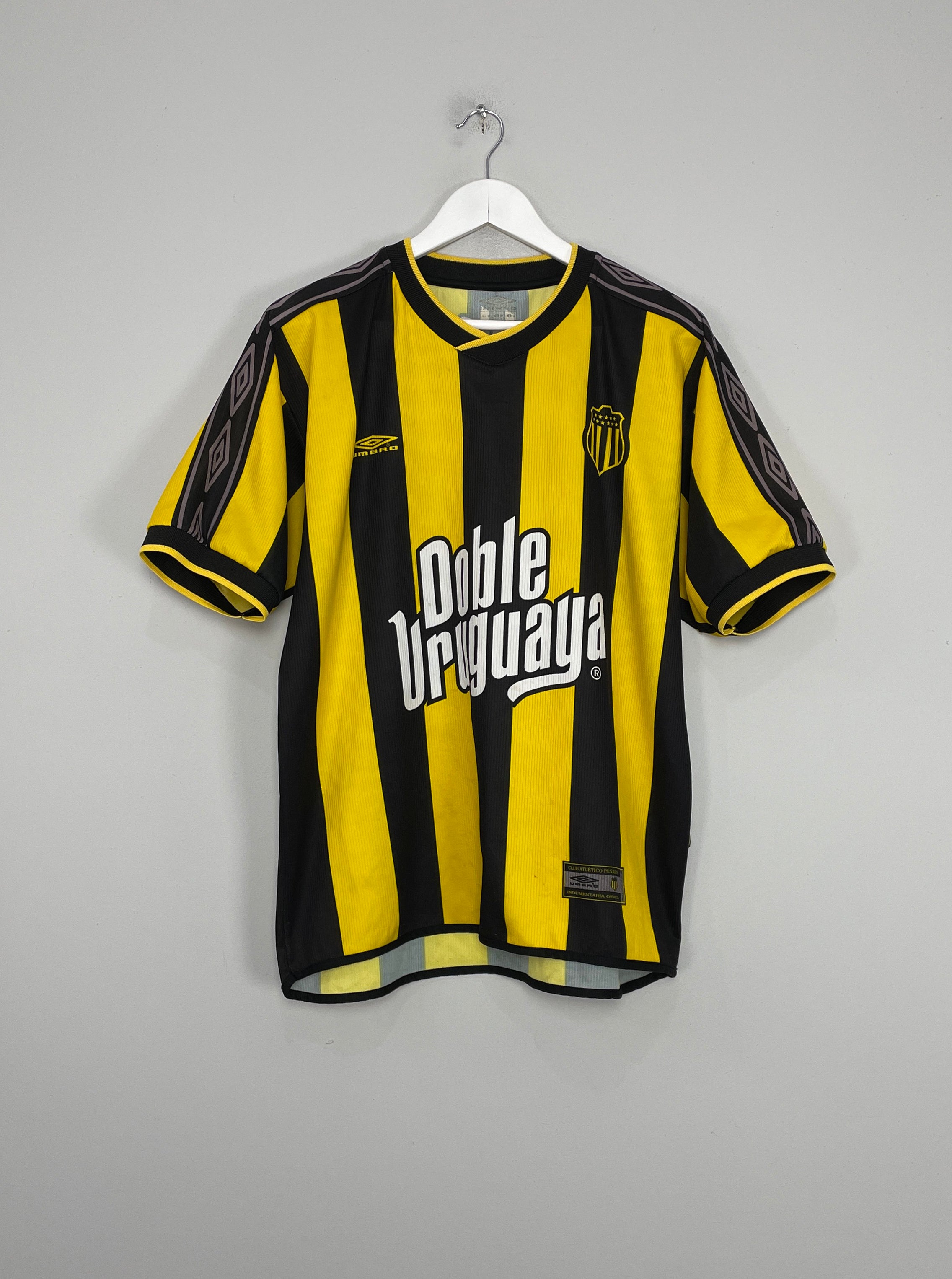 Shop 2002/03 PENAROL #10 HOME SHIRT (M) UMBRO, classic football shirts, vintage football shirts & retro soccer jerseys at Cult Kits