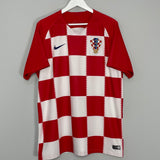 Shop 2018/19 CROATIA HOME SHIRT (XL) NIKE, classic football shirts, vintage football shirts & retro soccer jerseys at Cult Kits